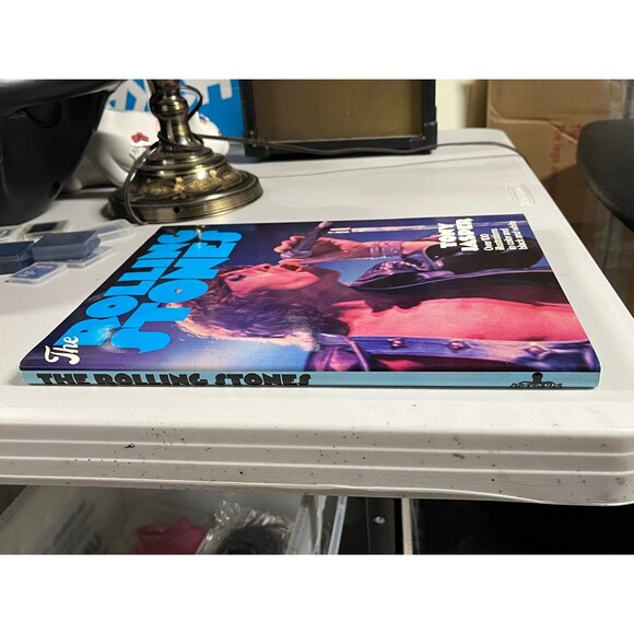 The Rolling Stones Tony Jasper Hardcover Book 1976 Octopus- Color B&W Photos NEW - Picture 4 of 14